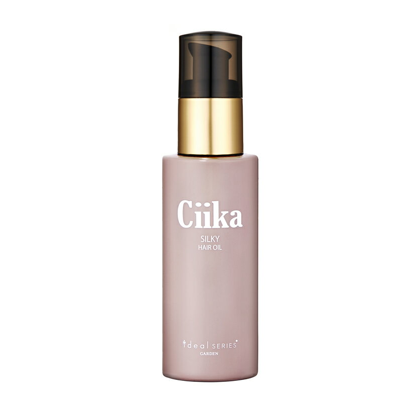 ※ポイント5倍 ヘアオイル Ciika シルキーオイル GARDEN ガーデン 美容室 ヘア サロン ＜GARDEN ideal SERIES シーカシルキーオイル/75ml＞ 髪ケア アウトバス オイル ヘアーオイル ヘアケア スタイリング 洗い流さない アルガンオイル 化粧品 自然由来 ケラチン 香り 髪のサムネイル