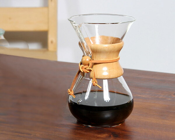 ケメックス CHEMEX コーヒーメーカー 6カップ用 CM-6A 22cm + フィルターペーパー 6カップ用 FS-100 100枚入り