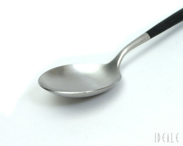 カトラリー クチポール ディナースプーン 【ブラック】 マット シルバー クチポール イデール GOA ゴア カトラリー 食器 スプーン テーブルスプーン ブラッシュド マット ステンレス カトラリー ナイフ Cutipol ポルトガル 食器 北欧 高級 クチポール ギフト 結婚祝い お中元