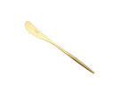 クチポール ムーンマット ゴールド バターナイフ Cutipol MOON MATT GOLD 【正規販売代理店 カトラリー ブラッシュド マット】 [ネコポス...