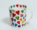 ダヌーン マグ LOMOND レインボーハート WARM HEARTS Dunoon Mug 【正規販売代理店 マグカップ ギフト 結婚祝い プレゼント 贈り物 母の日】【食器 カトラリー】【ギフト】