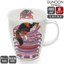 ダヌーン マグ NEVIS ピンクの布団でお昼寝 SLEEPY CATS PINK Dunoon Mug 