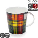 ダヌーン マグ CAIRNGORM タータンチェック グリーン×レッド TARTAN BUCHANAN Dunoon Mug 