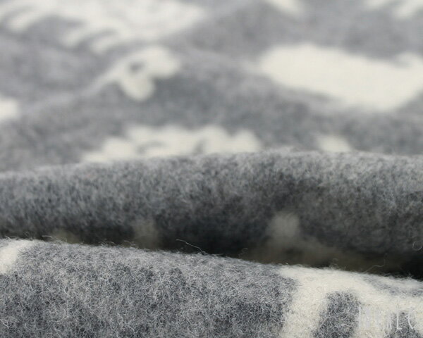 クリッパン(KLIPPAN) 242401 ロッタのヒツジ ウールミニブランケット 65×90cm グレー(グレイ) 【ひざ掛け 新生活】 [3]