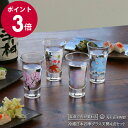 丸モ高木陶器 冷感 日本四季 グラス天開 4点セット 【日本酒 春夏秋冬 日本製 グラス天開揃 ギフト 結婚祝い プレゼント 贈り物 お中元 食器セット ギフトセット 新生活】【プレゼント ギフト】【食器 カトラリー】【ギフト】