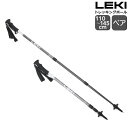 【300円割引クーポン配布中】レキ ボイジャー トレッキングポール ペア シルバーグレー/ホワイト LEKI VOYAGER 【アウトドア キャンプ 登山 ポー...