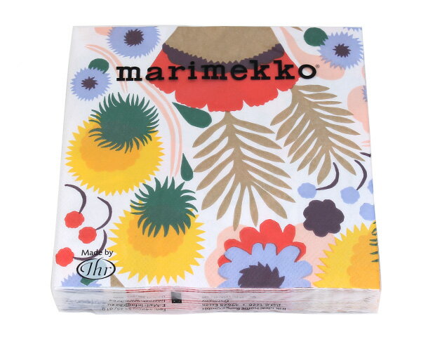 マリメッコ ペーパーナプキン ピックケッルッカ 33x33cm 20枚入り 730700 marimekko PIKKUKELLUKKA 【紙ナプキン ノルディック 北欧】【キッチン用品】【Marimekko マリメッコ】 2