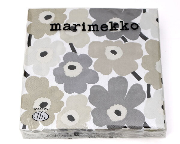 マリメッコ ペーパーナプキン ミニウニコト リネン 33x33cm 20枚入り marimekko MI...