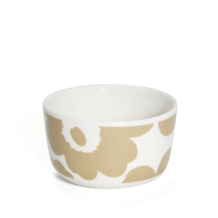 マリメッコ ウニッコ ボウル 250ml ホワイト/ベージュ marimekko UNIKKO 【ギフト ...