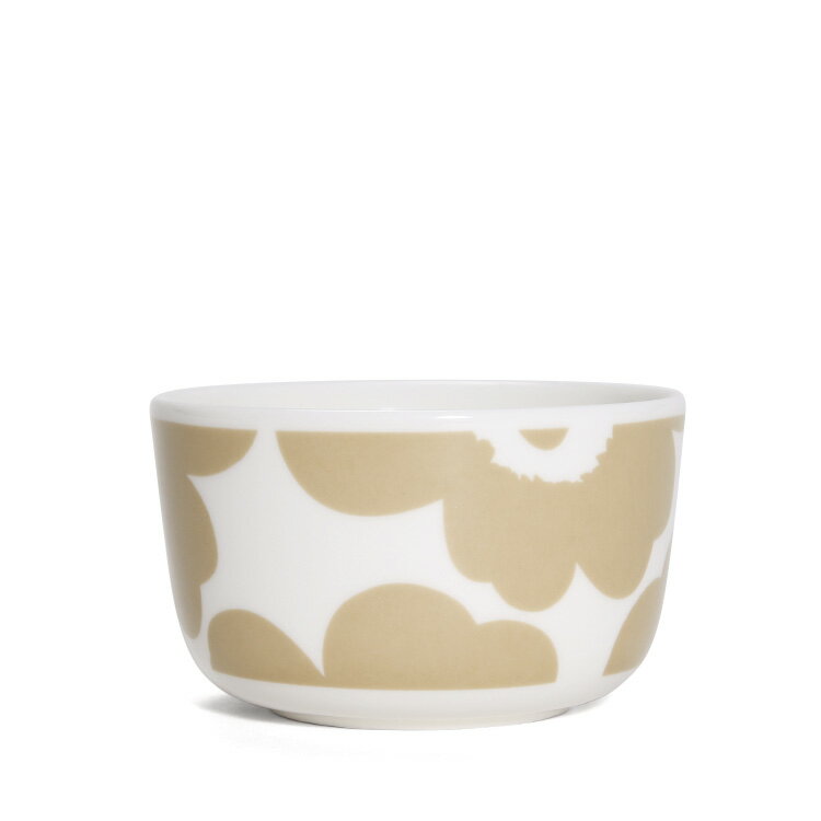 マリメッコ ウニッコ ボウル 250ml ホワイト/ベージュ marimekko UNIKKO 【ギフト ...