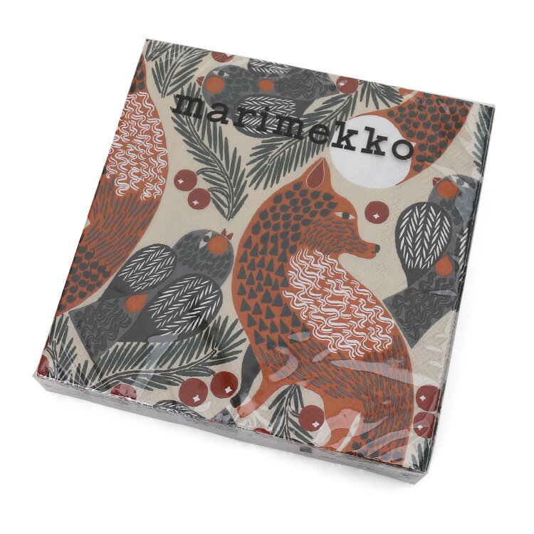 マリメッコ ペーパーナプキン ケトゥンマルヤ リネン 33x33cm 20枚入り marimekko KETUNMARJA 【紙ナプキン 新生活】【キッチン用品...