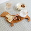 サイドバイサイド ダックスフントのサービングボード Wooden Snack Plate Dackel SIDE BY SIDE 【まな板 ボード ギフト 結婚祝い プレゼント 贈り物 新生活】【キッチン用品】【ギフト】 5,980円