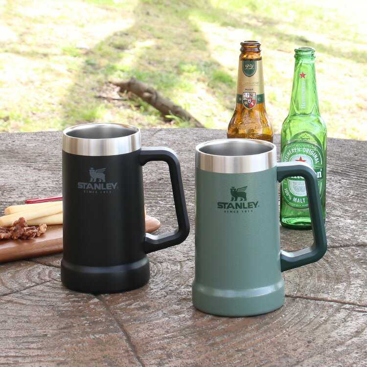 スタンレー アドベンチャー 真空ジョッキ 0.7L STANLEY Big Grip Beer Stein 【スタンレイ Stanley 保温 保冷 グラス アウトドア キャンプ】 母の日