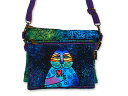 キャットデザイン かわいい猫 ローレルバーチ LAUREL BURCH キャンバス クロスボディ 斜め掛け トートバッグ Wishing Love 2pc Crossbody Bag