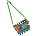 ローレルバーチ LAUREL BURCH キャンバス クロスボディ 斜め掛け トートバッグ WHISKERED CATS
