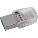 キングストン Kingston USBメモリ 32GB USB3.0/3.1 データトラベラー microDuo 3C DTDUO3C/32GB