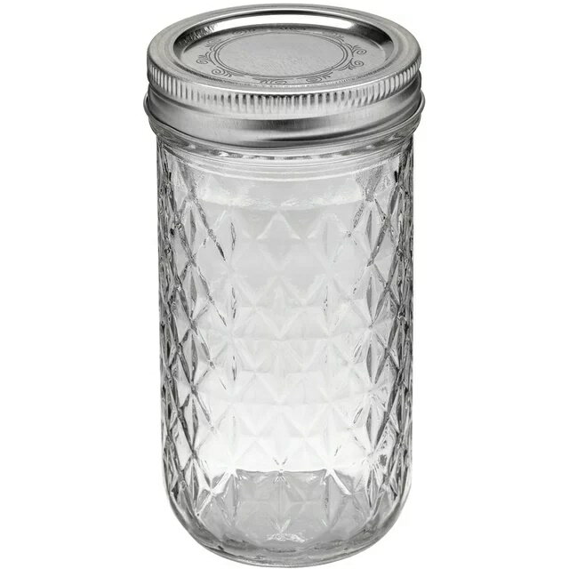 ボール メイソンジャー  保存容器 ガラス ゼリー ジャー Ball Mason Jar 12oz 350ml Made In USA