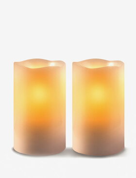 【5%OFFクーポン発行中】リモコン式 LED キャンドルセット Apothecary & Company 2Piece LED Candle Set 2ピース