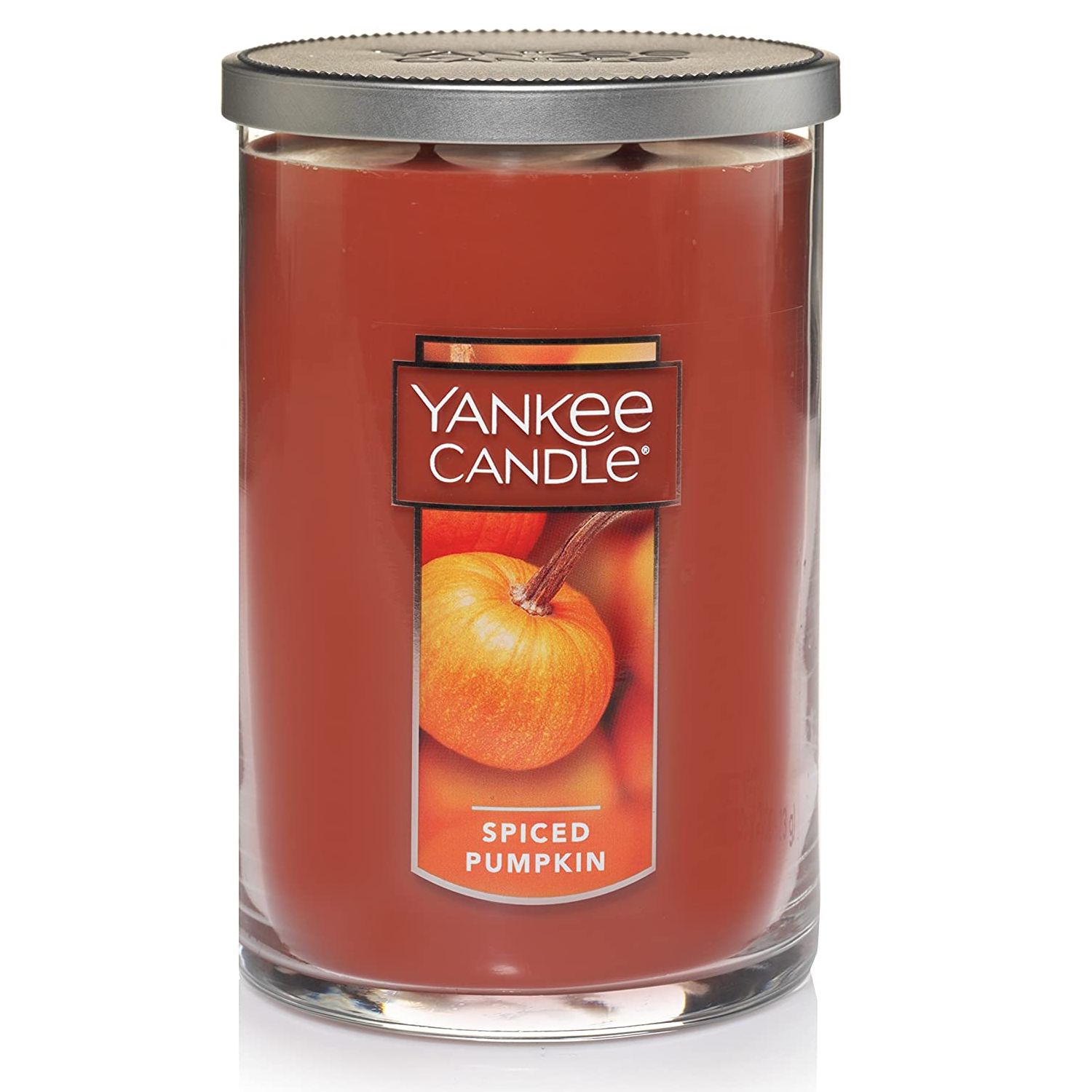 ヤンキーキャンドル 輸入キャンドル 人気 香りを楽しむ 大型 Yankee Candle スパイス パンプキン ラージピラー 2芯 キャンドル