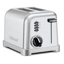 Cuisinart クイジナート CPT-160 メタルクラシック 2スライス トースター ブラッシュステンレス Cuisinart CPT-160 Metal Classic 2-Slice Toaster, Brushed Stainless 滑らかなブラッシュステンレスハウジング 取扱説明書あり(英文)■Cuisinart クイジナート CPT-160 メタルクラシック 2スライス トースター ブラッシュステンレス■