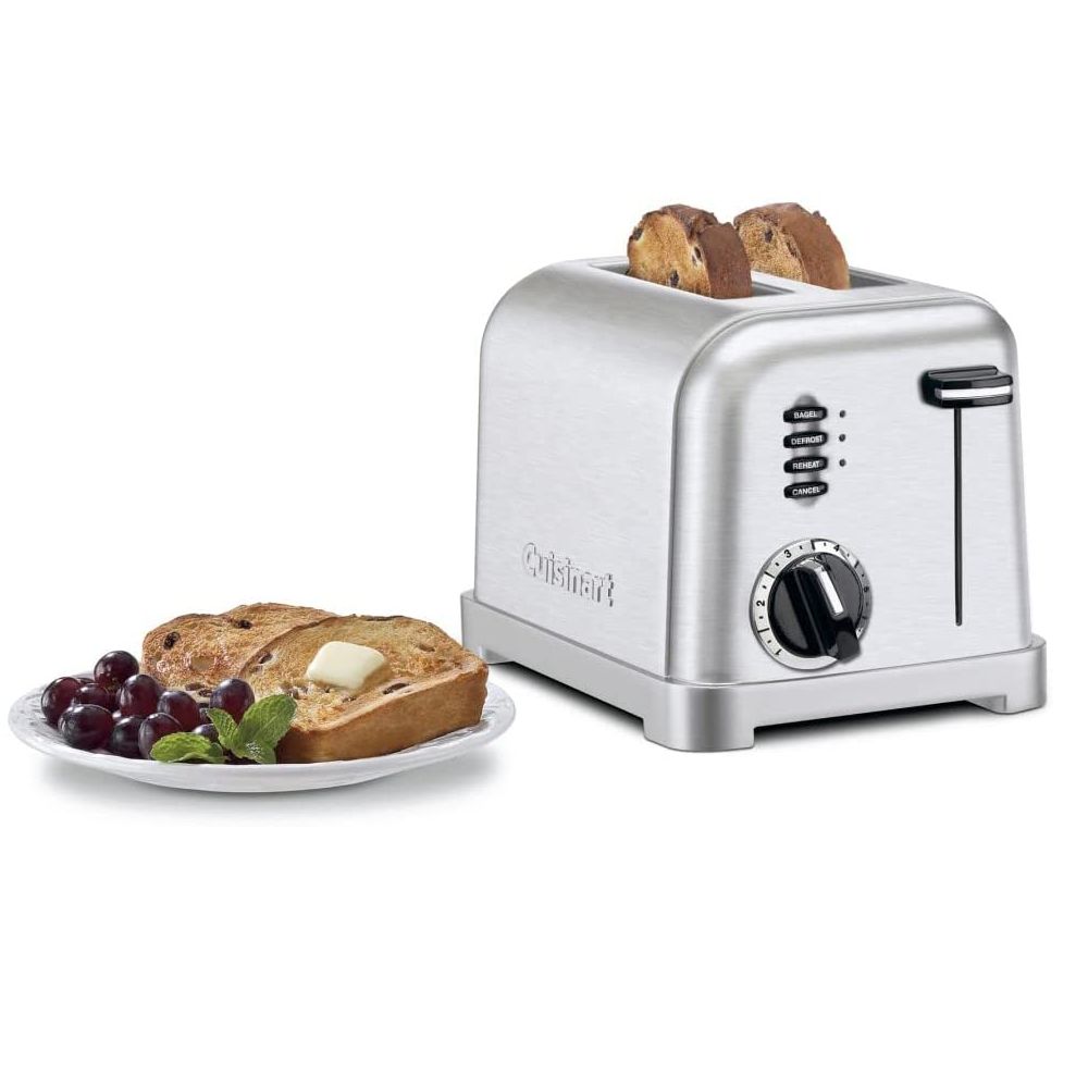 Cuisinart クイジナート CPT-160 メタルクラシック 2スライス トースター　ブラッシュステンレス 2