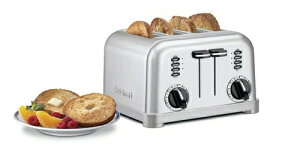 5%オフクーポン発行中 トースター Cuisinart クイジナート CPT-180 メタルクラシック 4スライス ブラッシュステンレス おうち時間 ステイホーム