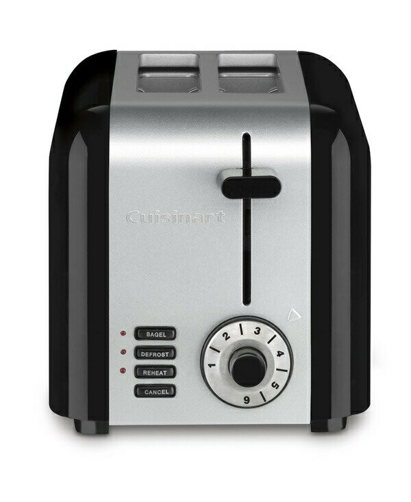 Cuisinart CPT-320 Compact Stainless 2-Slice Toaster, Brushed Stainless ステンレス製でコンパクト設計 6パターン設定シェードダイヤル 再加熱除霜とベーグルコントロール ワイドトースタースロット 引き出し式クラムトレイ●ポップアップトースター 人気 クイジナート コンパクト ステンレス トースター Cuisinart CPT-320 Compact Stainless 2-Slice Toaster, Brushed Stainless●