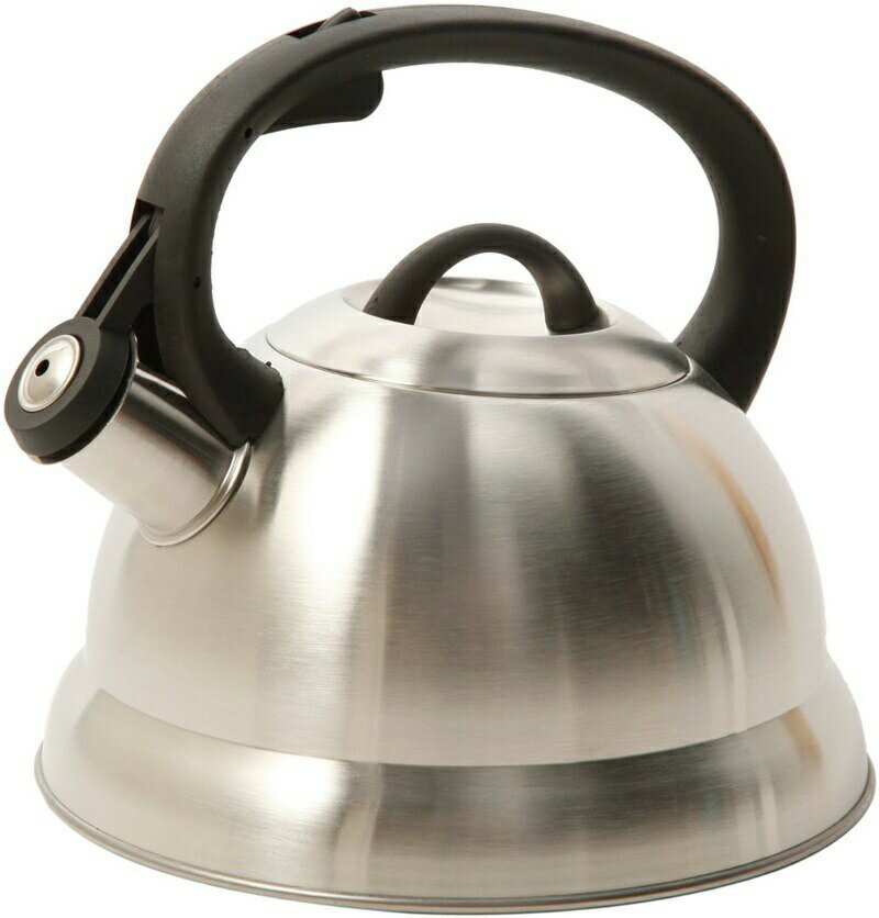 ミスターコーヒー ステンレススチール ストーブトップ ケトル Mr. Coffee Flintshire Stainless Steel Whistling Tea Kettle 1.75-Quart Silver 人気 輸入 キッチン 雑貨 おうち ステイホーム