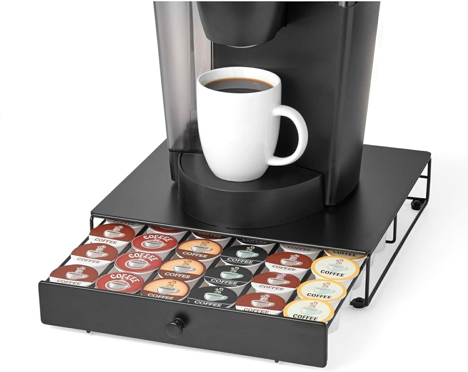 Nifty Kカップ コーヒーカプセルホルダー キューリグ ストレージ 36カプセル 収納 K-cup コーヒーホル..