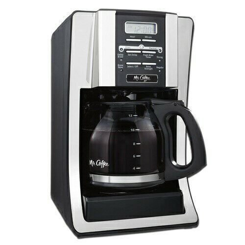 R[q[[J[ ~X^[R[q[ 12Jbv vO}u Mr. Coffee BVMC-SJX33GT Programmable Coffeemaker Chrome Vo[