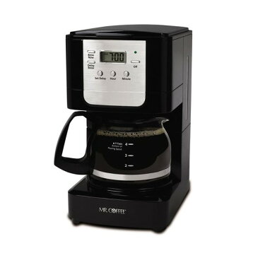 コーヒーメーカー プログラマブル ミスターコーヒー Mr. Coffee コーヒーメーカー JWX3 5カップ ブラック