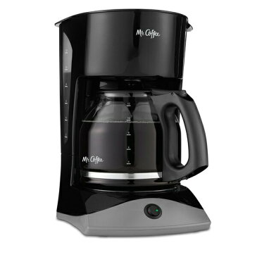 【楽天スーパーSALE！〜半額】大型 コーヒーメーカー ミスターコーヒー Mr. Coffee 12カップ 12-Cup Coffeemaker Black SK13 ブラック 輸入 キッチン 家電