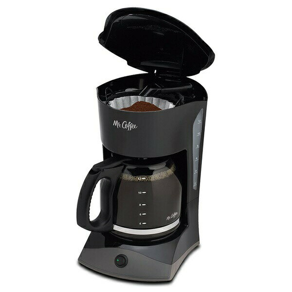 【楽天スーパーSALE！〜半額】大型 コーヒーメーカー ミスターコーヒー Mr. Coffee 12カップ 12-Cup Coffeemaker Black SK13 ブラック 輸入 キッチン 家電