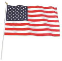 ポール付き Annin フラッグセット インテリアにも 人気の国旗 アメリカ 星条旗 国旗 85cm x153cm Polycotton U.S. Flag POLYCOTTON US FLAG