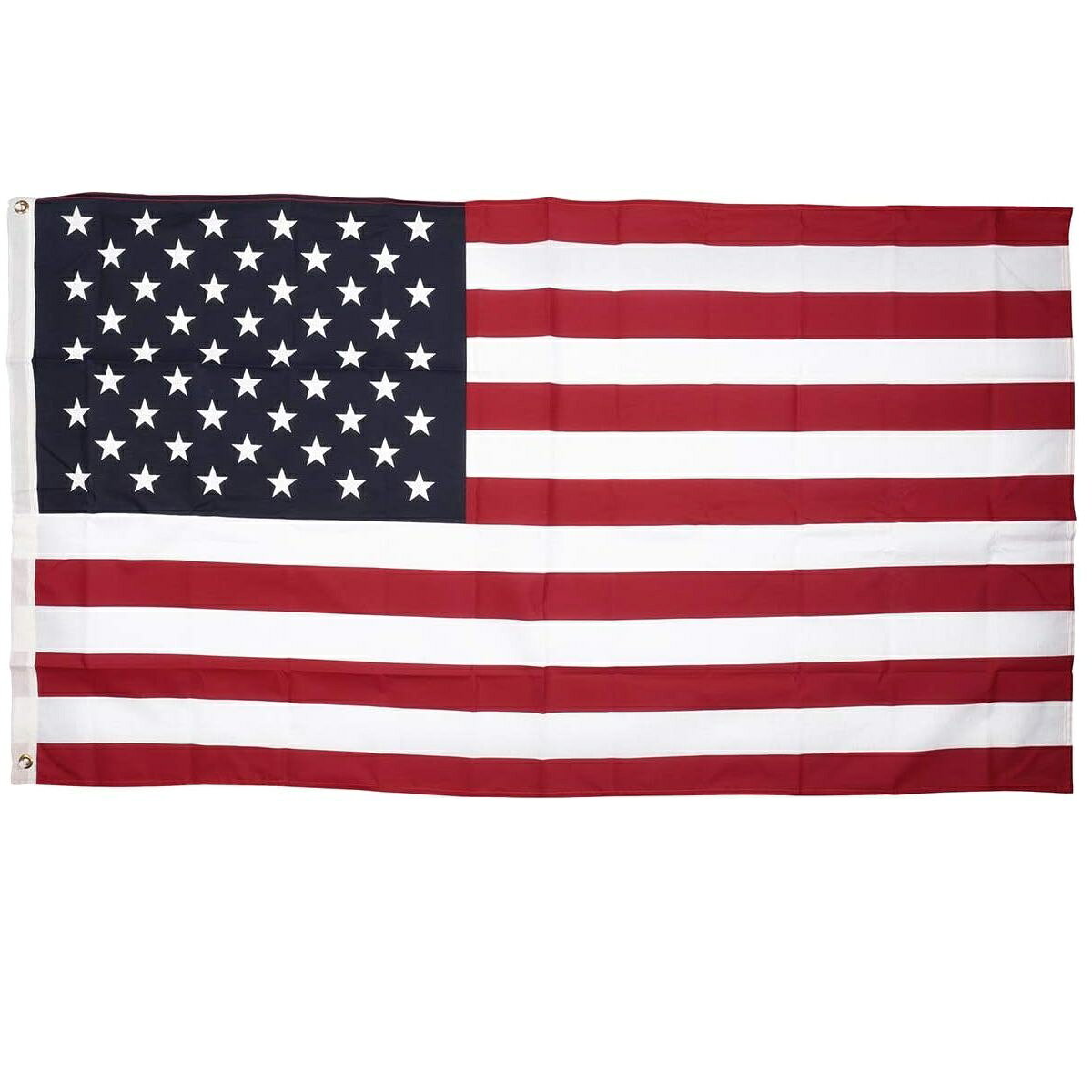 アメリカ直輸入雑貨専門店のUSA国旗 アメリカ 星条旗 国旗 Annin Flagmakers フラッグ インテリア おしゃれ 人気の国旗 85cm x153cm Polycotton U.S. Flag POLYCOTTON US FLAG｜アングル2