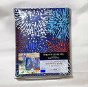 花火 ファイアーワークス テーブルクロス 輸入テーブルクロス ビニールテーブルクロス 100%PEVA 132cmx177.8cm