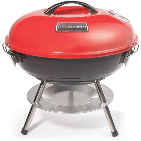 バーベキューコンロ クイジナート ポータブル チャコールグリル Cuisinart CCG-190RB Portable Charcoal Grill 14-Inch Red バーベキュー