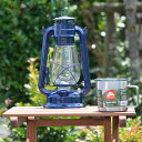 大型 ハリケーン オイルランタン ランタン ネイビーブルー Hurricane Kerosene Oil Lantern Emergency Hanging Light Lamp 12インチ その1