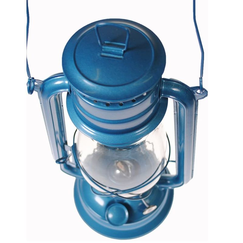 7月4日・5日は10%OFFクーポン! 大型 ハリケーン オイルランタン ランタン ブルー オイルランプ アウトドア キャンプHurricane Kerosene Oil Lantern Emergency Hanging Light Lamp Blue 12インチ 地震 停電対策 停電 災害 おしゃれ通販格安セール情報 楽天 通販