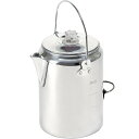 Stansport コーヒー 9カップ アルミニューム パーコレーター コーヒー沸かし Aluminum Percolator Coffee Pot 9 Cups キャンプキッチン