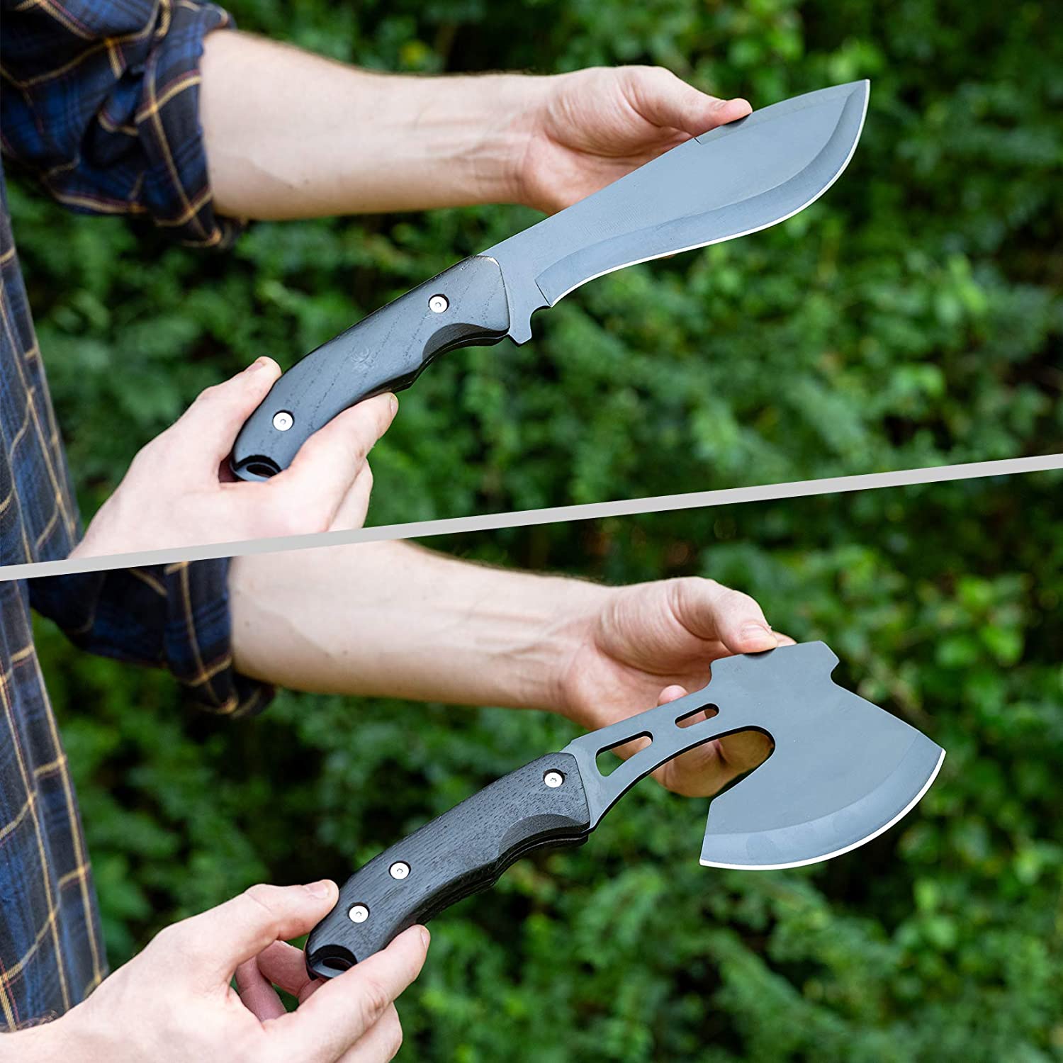 【拡大フライデイセール!あなたに10%OFFクーポン!】WORKPRO ナイフ 斧 2-Piece アウトドア キャンプ サバイバル スチール製 Steel Hawk Axe and Knife Set通販格安セール情報 楽天 通販