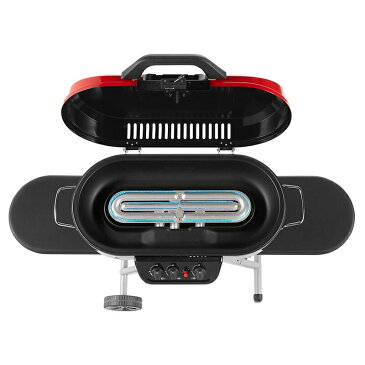 【お買い物マラソン!あなたの10%OFFクーポン】 コールマン ロードトリップ 285 バーベキュー グリル 【レッド】 Coleman RoadTrip 285 Portable Stand-Up Propane Grill 変換アダプター付 国内使用対応商品 おしゃれ 災害 停電 快適 地震