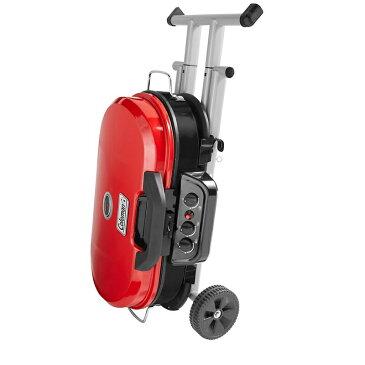 【お買い物マラソン!あなたの10%OFFクーポン】 コールマン ロードトリップ 285 バーベキュー グリル 【レッド】 Coleman RoadTrip 285 Portable Stand-Up Propane Grill 変換アダプター付 国内使用対応商品 おしゃれ 災害 停電 快適 地震
