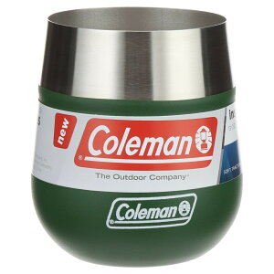 【本日お得なクーポン発行中】コールマン ステンレス ワイングラス ワイン タンブラー Coleman クラレット断熱 13オンス ヘリテージグリーン二重壁 真空 ご家庭でも キャンプ アウトドア キッチン