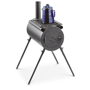 【3連休はお得な20%OFFクーポン!】 HQ ISSUE (Guide Gear) アウトドア キャンプ用 ストーブ 暖房 ウッドストーブ Barrel Outdoor Camping Stove おうち時間 ステイホーム通販格安セール情報 楽天 通販