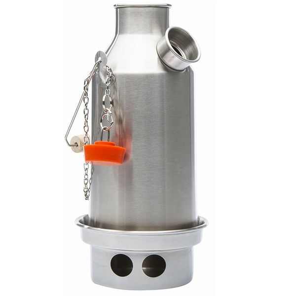 ケリーケトル Medium Scout ケトル 1.2L 軽い アルミニューム Kelly Kettle Medium Scout Stainless Steel