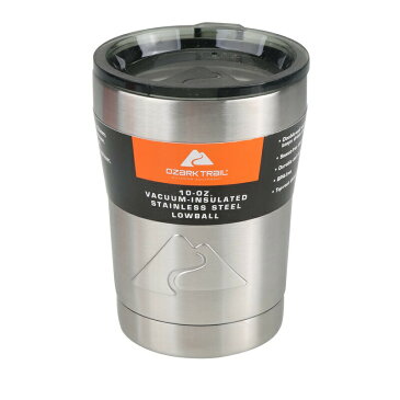 ステンレス タンブラー オザークトレイル 10オンス 二重壁 真空 断熱 Ozark Trail 10-Ounce Double-Wall Vacuum-Sealed Tumbler おしゃれ 災害 停電 快適 地震おうち ステイホーム プレゼント 輸入 キッチン 雑貨 キャンプ ハイキング 登山