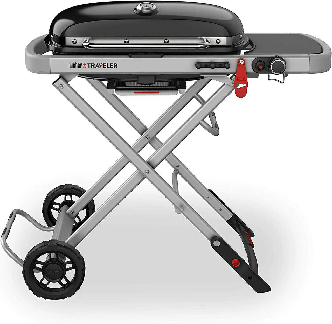 weber ウエーバー トラベラー ポータブル プロパン ガス グリル プロパン ガス バーベキューグリル Weber Traveler Portable Propane Gas Grill Black