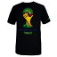 ǥ adidas 2014ǯ FIFA ɥåץ֥饸 T ֥å 2014 FIFA World Cup Brasil T-Shirt - BLACK