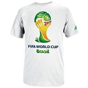 アディダス adidas 2014年 FIFA ワールドカップブラジル Tシャツ ホワイト 2014 FIFA World Cup Brasil T-Shirt - White Mサイズ